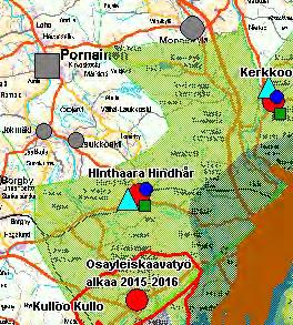 Kaavoitustilanne HINTHAARA Ote Kylärakenneohjelmasta Kaavoituksessa ja muussa maankäytön toteuttamisessa edetään Kylärakenneohjelman mukaisesti. Kylärakenneohjelma: Hinthaara on palvelukylä.