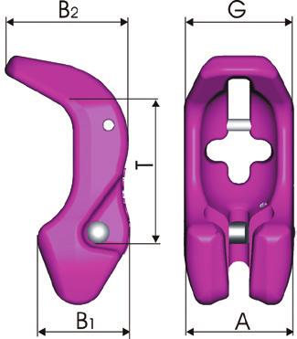 Kettinki Kuorma t Tyyppi A B C D E F T kg/kpl 6 1,5 VVH 6 34 18 20 44 7,5 23 53 0,27 8 2,5 VVH 8 38 22 25 54 9,5 33 64 0,35 10 4,0 VVH 10 47 28 31 68 12 42