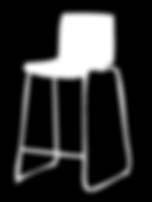 Baarituoli, korkea/ Barstol, hög/ Bar chair, high h=77 cm 37,00 K25M Baarituoli, matala/