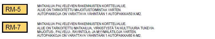 Matkailualueen ilmeen kannalta on tärkeää, että Matkailutien varren rakentaminen on tehokasta ja edustavaa.