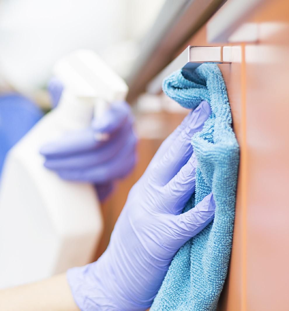 Hygieenisten sisätilojen SIIVOUS Hygieenisten tilojen siivouksella ylläpidetään hygieniatason mukaista puhtaustasoa.