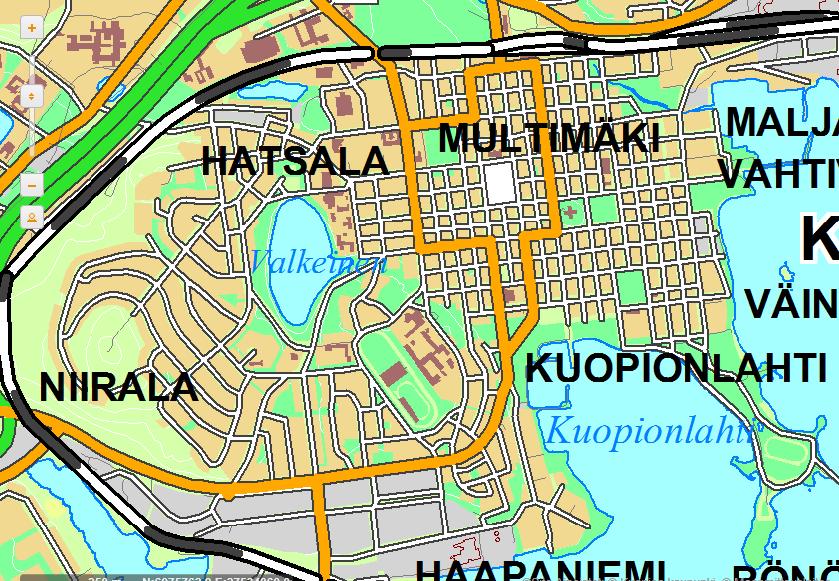 Tasavallankatu, Kuopio liikenne/esikaupunki x x x Sorsasalo, Kuopio teollisuus/esikaupunki x x x x Murtomäki, Siilinjärvi teollisuus/maaseutu x x Sairaalakatu,