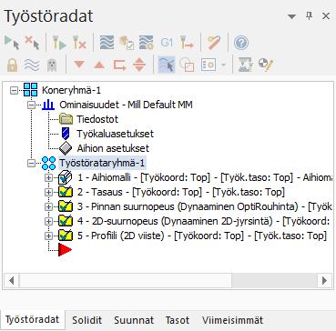 Mastercam tutustumisopas 1: Mastercamin käyttöliittymän yleiskatsaus 10.