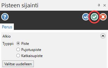 Mastercam tutustumisopas 9: Tasojen käyttö 9. Luo grafiikkaikkunan eri kohtiin pisteitä klikkaamalla. 10.