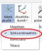 Mastercam tutustumisopas 7: Grafiikka-alueen käyttö Vakiokuvannon vaihtaminen Seuraavaksi vaihdetaan kuvanto käyttämällä Mastercamin vakiokuvantoja. 1. Avaa harjoituskirjan tiedosto Viistekappale.