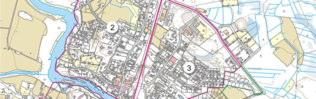 Kirkonseutu-Kaukon alue (65 ha) ja Annalankankaan alue (11