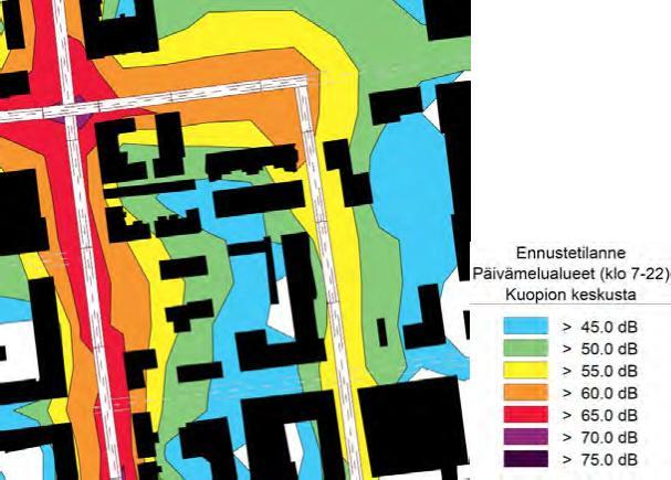 Kuopion kaupunki Meluselvitys 2 (4) Kaupunkiympäristön palvelualue