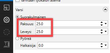 Mastercam työkalun mallinnusopas 2: Yksinkertaisen suorakaidevartisen