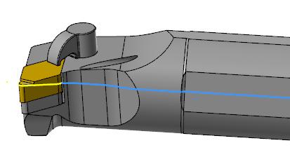 Mastercam työkalun mallinnusopas 3: Pyöreävartisen 3D-työkalun luominen 6. Klikkaa Liitäntä koneeseen -kohdan Taso-kentän alapuolelta Valitse taso.
