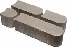 Se voidaan asentaa samalle pohjalle betonikiveyksen kanssa, mikä helpottaa asennustyötä.