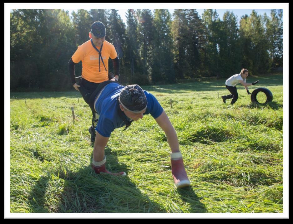 Espoon Punasen voittajavartiot Valkoinen sarja 1. Zajavat - Tavastit - 60.0p 2. Hei Jee - Pitkäjärven Vaeltajat 58.0p 3. Nopeet sekä upeet - Hespartto 55.0p Keltainen sarja 1.