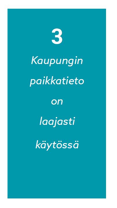 Viestintään panostetaan (blogit, dokumentointi) Käytön määrä perustelee aineiston tärkeyttä