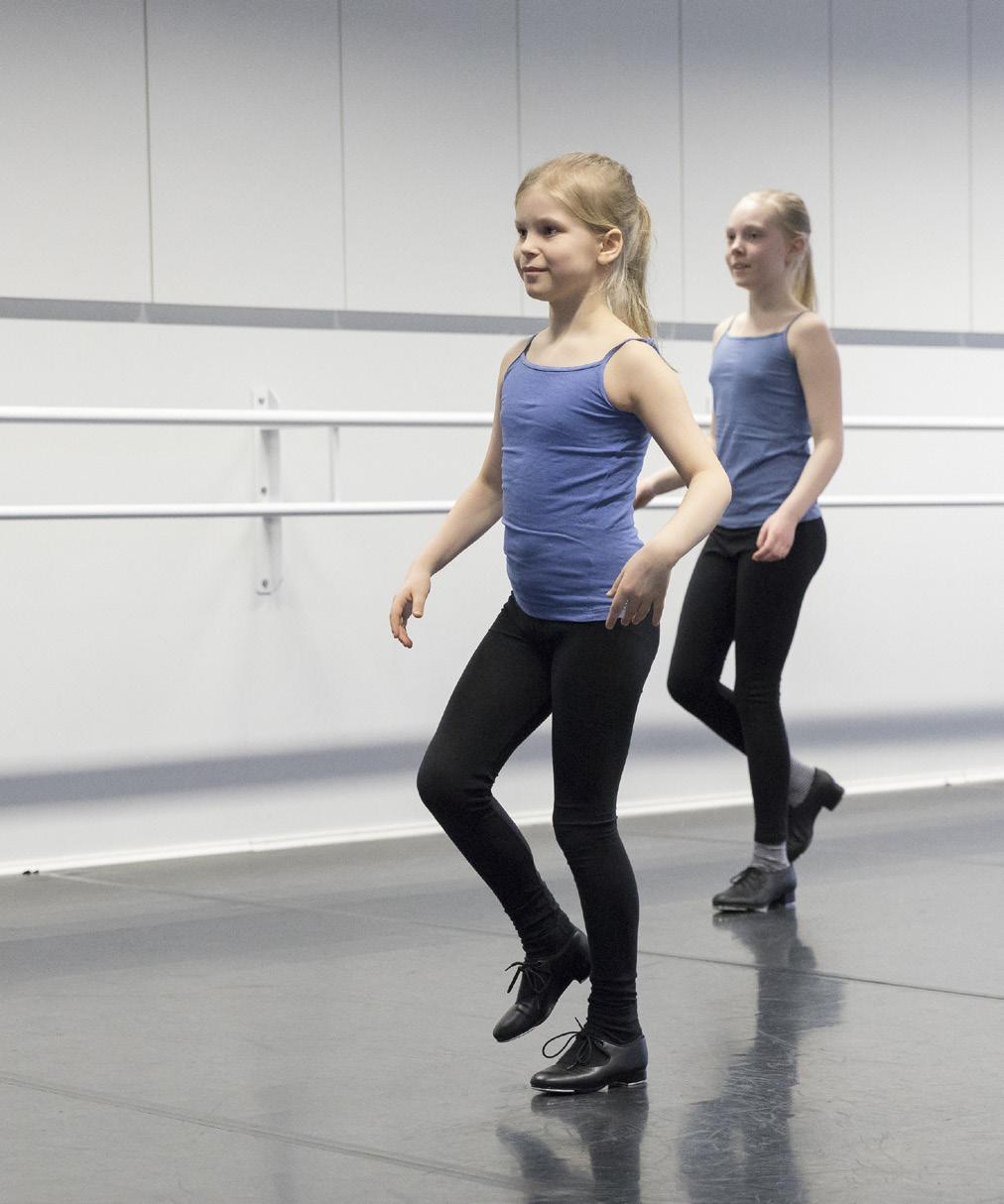 Tunnilla harjoitellaan karakteritanssin liikkeitä, tyylejä ja rytmejä tanko-ja keskilattiasarjoissa, sekä opetellaan pieniä tanssikokonaisuuksia.