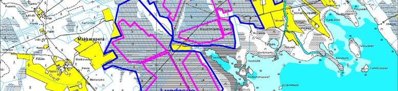 Hankealueen lohkojen halki kulkee Kiuruvesi-Pyhäntä -paikallistie.