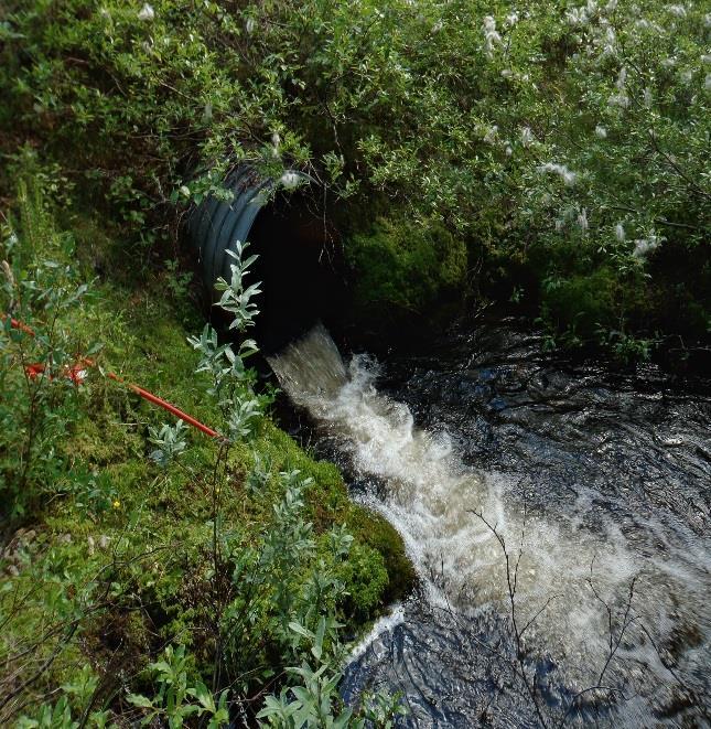 lähestymisalueella - Suuri virtausnopeus