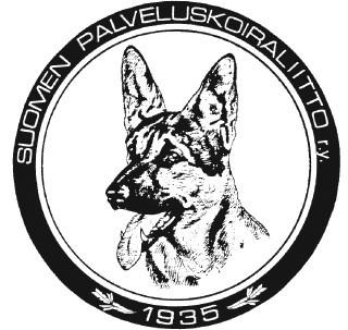 24 Koiran nimi KILPAILUKIRJA WORKING BOOK TOTTELEVAISUUSKOE OBEDIENCE Suomen Palveluskoiraliitto ry The Finnish Working Dog Association Koepaikka ja -aika Competition place and date Koiran ohjaaja