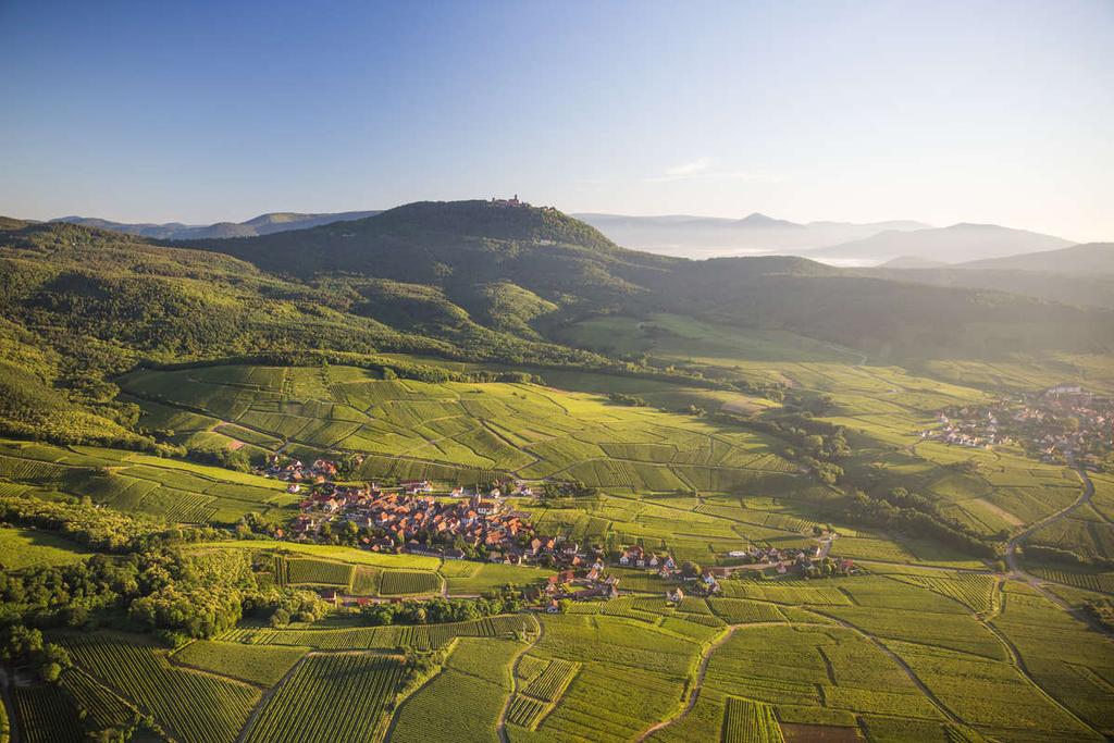 Viehättävä ja satumaisen kaunis Alsace sijaitsee Ranskassa, Saksan ja Sveitsin rajalla.