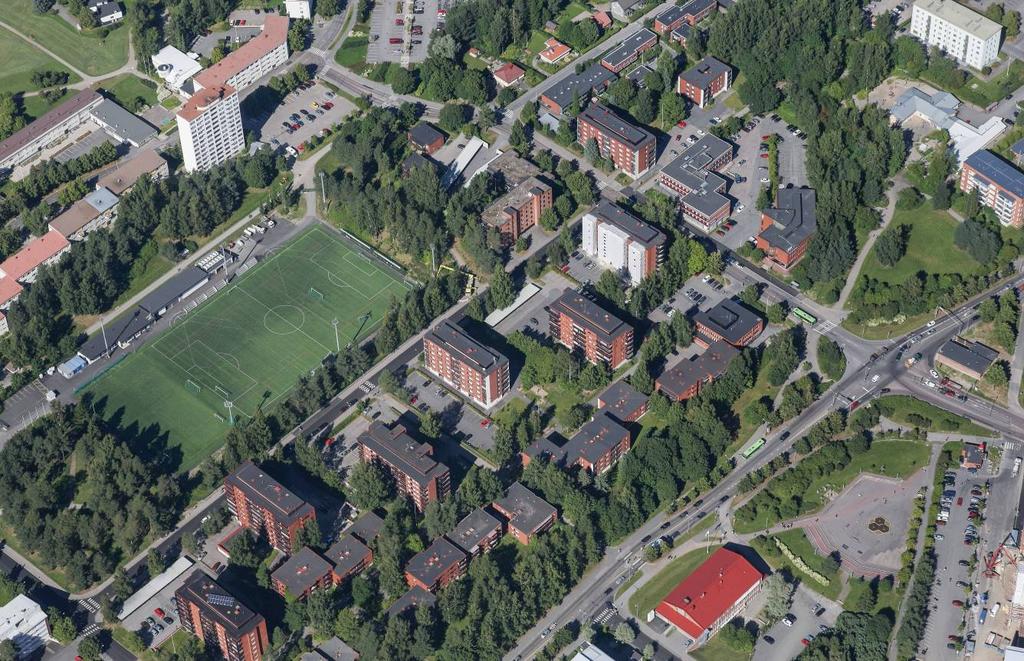 11:098 / SEPÄNKATU 7 / ASEMAKAAVASELOSTUS (7) 3 LÄHTÖKOHDAT 3.1 Selvitys suunnittelualueen oloista 3.1.1 Alueen yleiskuvaus Asemakaavan muutosalue sijaitsee Nisulan kaupunginosassa osoitteessa Sepänkatu 7.