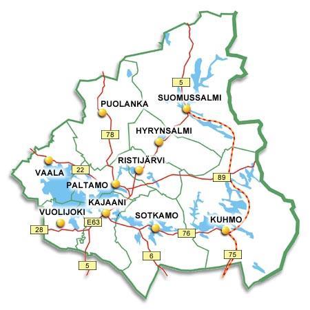 Kainuu tuotelähtöisenä