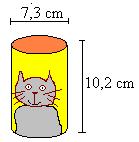 Ratkaisu: Vaipan pinta-ala on A v rh 3,65 cm 10, cm 33,93cm 34 cm. Tarvittavan peltimäärän kertoo purkin kokonaispinta-ala.