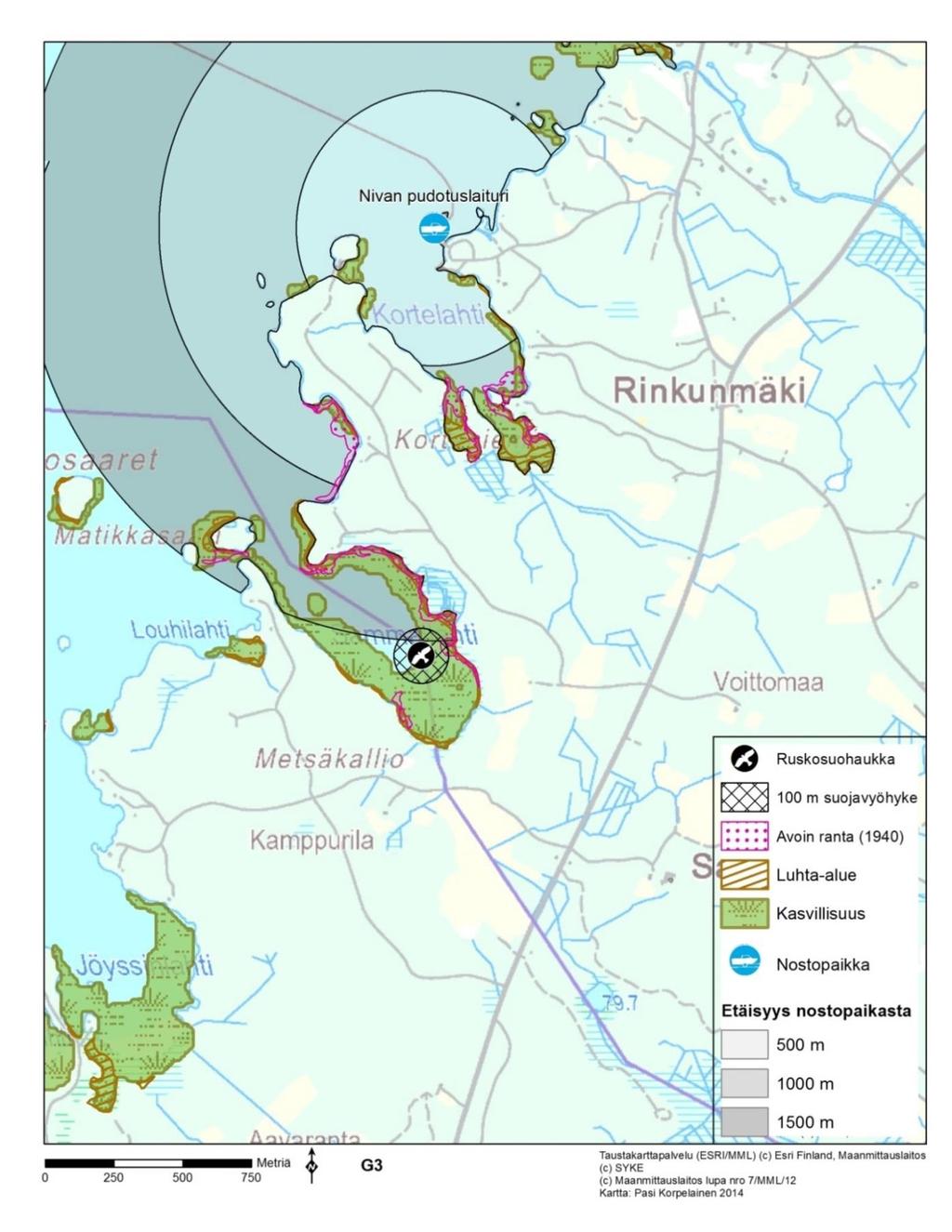 Kuva 117. Jöyssinlahti-Niva (karttalehti G3).