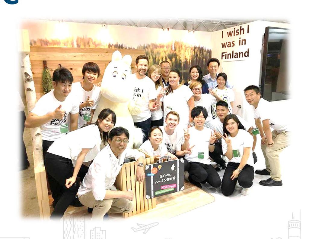 Japani ja Kiina B2C Sauna kampanja / VF Moomin Theme Park avajaiset, Japani (tarkentuu) Mediavierailut (tarkentuvat) Joint