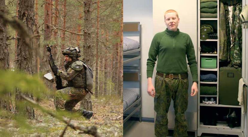 Palveluksen sisältö - tiivistä ohjelmaa koko päiväksi Palveluksen alku ja ensimmäiset päivät antavat kiireisen kuvan palvelusajasta,