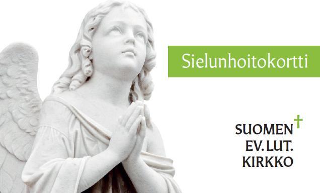 6 Sielunhoitokortti Sielunhoitokortti ilmaisee hengellisen hoitotahdon. Sielunhoitokortti on ollut koekäytössä seurakuntien ja kirkon messujen tapahtumissa.