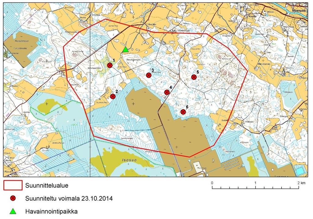 Muutonseurannassa pyrittiin saamaan yleiskuva alueen yli loppusyksyllä kulkevasta muutosta.