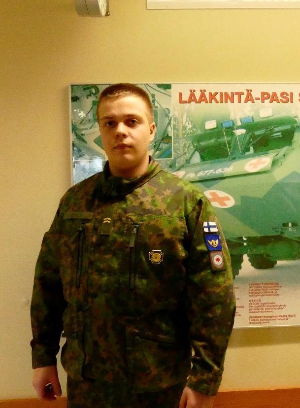Varusmiesprofiili Nimi: Järvelin, Atte Ikä: 20 Sotilasarvo: Upseerikokelas Koulutushaara: Sotilaspoliisi Siviilisääty: Naimaton Koulutus: Ylioppilas Harrastukset: Ei harrastuksia Mitä odotit
