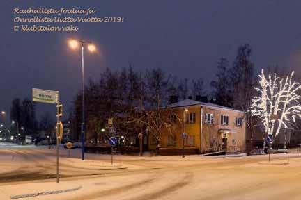 09:00-13:00 POIKKEUKSIA JOULUVIIKOLLA