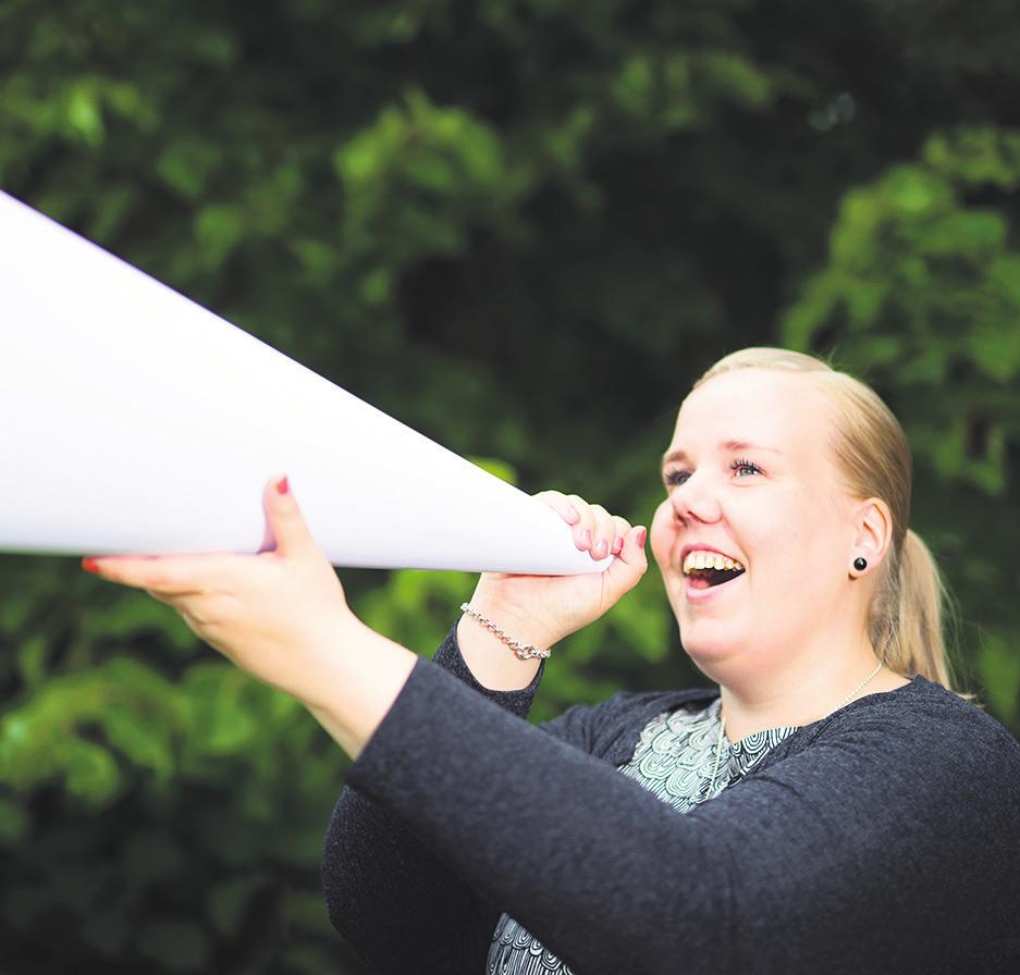 TEKSTI: TIINA RANTAKOSKI KUVA: MATTI HAUTALAHTI #puheenvuoro Asiakasvastaava Marjo-Riitta Kantonen: Markkinointia ei voi tehdä hyssytellen Asiakkaat ovat oppineet, että I-print on paljon muutakin