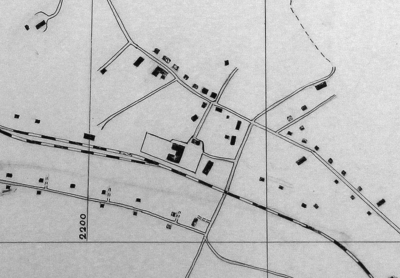 LIITE Vuonna 1941 Outokummun liikekeskusta oli vielä vaatimaton ja sen rakennuskanta käsitti vain noin 15