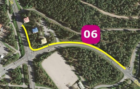 Hiihtomajantien-Ounasvaarantien-Kajaanintien liittymäalueelle on käynnistetty 2018 lisäkaistojen rakentaminen.