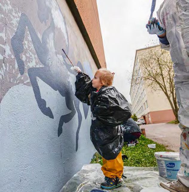 työpajatoteutukset katutaiteen ja tilallisen taiteen suunnittelu, kuratointi ymmärrys