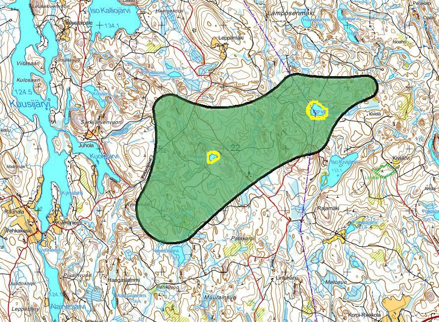 Ruovesi/Ylöjärvi Nro 22 Paja- ja Pikku Kivijärven