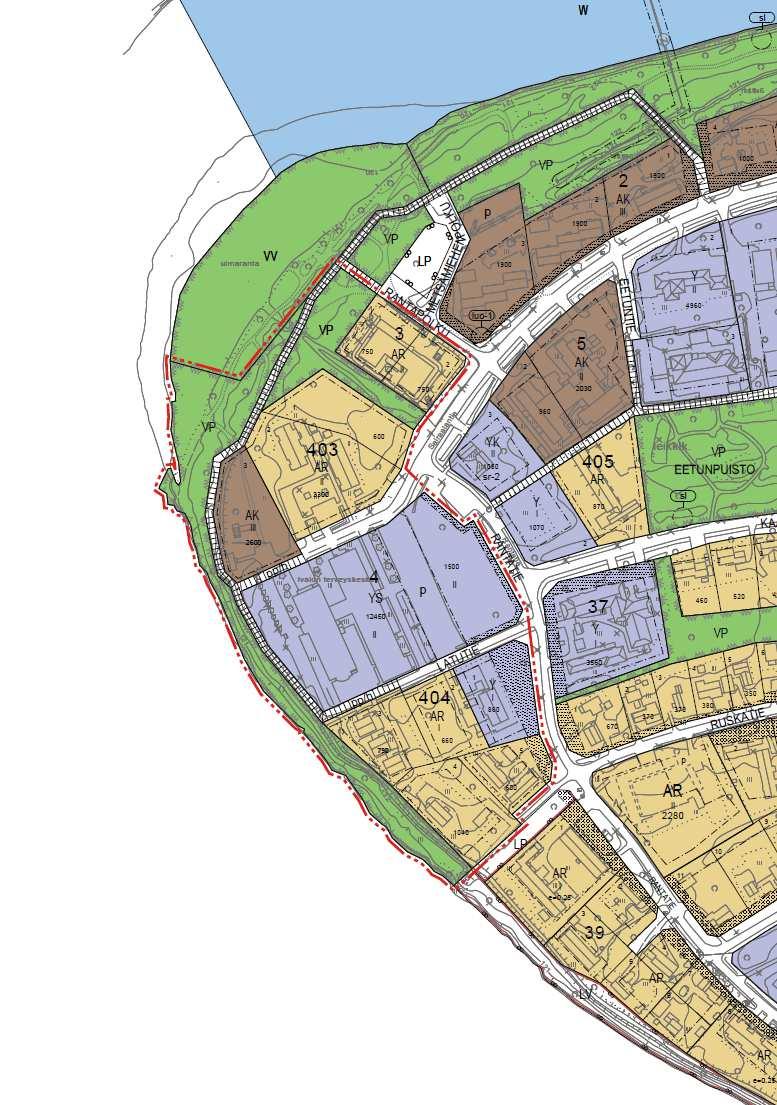 Suunnittelualueella on yleiskaavassa osoitettuja kulttuurihistoriallisesti, rakennushistoriallisesti tai maisemakuvan kannalta arvokkaita kohteita (S/13 ja S/15).