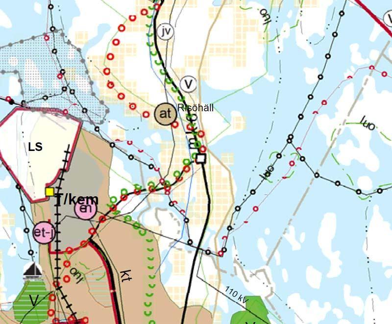 tävät venesatamat. Satama-alueen suunnittelussa ja kehittämisessä tulee varmistaa riittävät liikenneyhteydet ja tarvittava infrastruktuuri sekä monipuoliset matkailu- ja virkistyspalvelut. Kuva 9.