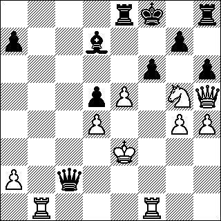 Mutta aikeemme eivät tähdänneet loppuepeliin, kertoi Keres. 34///Ec5!35/Lf4! On totta, että 24.Ke2 Db2+ 25.Kf3 jälkeen musta ei voi jatkaa 25.-Txc1 26.Rxe6+:n vuoksi, mutta 25.