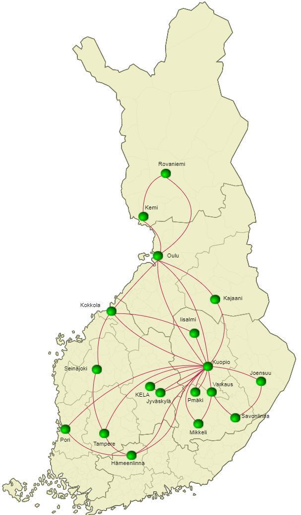 Istekin tietoliikennepalvelut Runkoverkko (MPLS) Lähiverkko