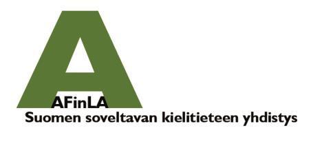 Ohjeita AFinLAn julkaisuihin kirjoittaville Artikkeli Vuosikirjaan tai teemanumeroon tarjottavat käsikirjoitukset lähetetään OJS-järjestelmän kautta.