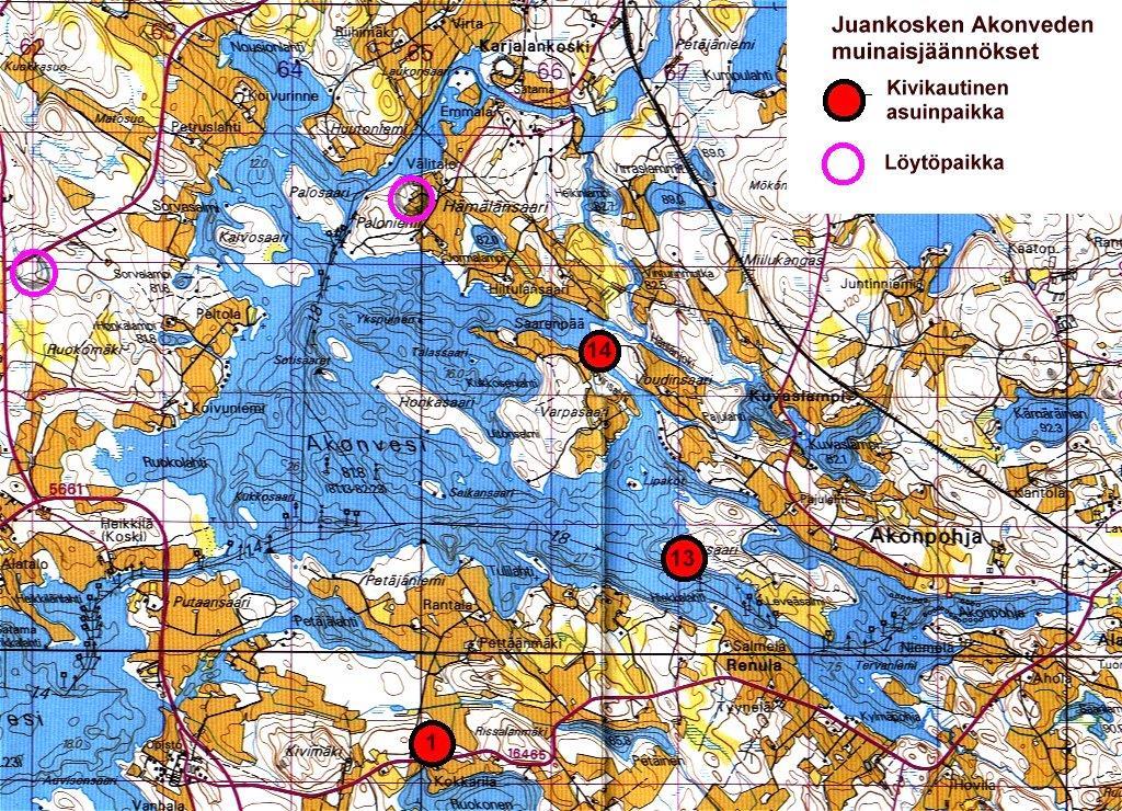 2 Perustiedot Alue Tarkoitus Tavoite Työaika Juankosken kaupungin Akonveden rantaosayleiskaava-alue. Alue käsittää kaikki Akonveden rannat ja saaret.