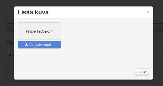 Klikkaa kohtaa Valitse tiedosto(t).