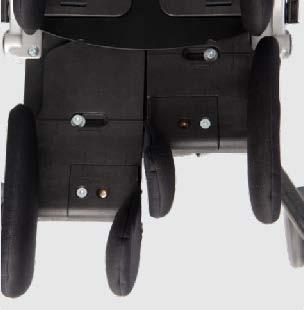 Selkäojan kallistus X-pandassa on kiinnitetty erityistä huomiota selkänojan nivelöintiin suhteessa istuimeen.