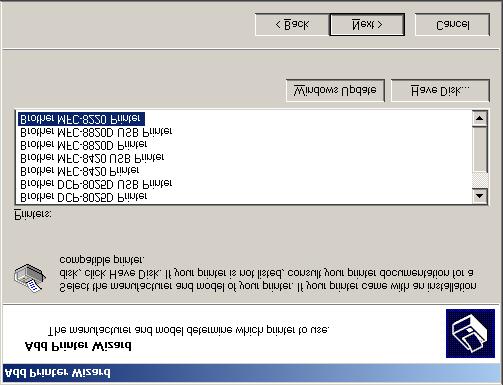 Laitteen valmistelu Q Napsauta Have Disk (Levy). R Selaa CD-ROM-levylle, valitse haluamasi kielen kansio ja napsauta Open (Avaa).