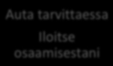 tarvittaessa Iloitse