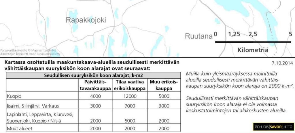 Tavoitteena on myös painottaa ja valita niitä maakuntakaavallisia keinoja, joilla tuetaan Pohjois-Savon maakuntastrategian toteutumista.