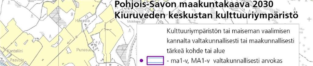 Kuva 6: Taajaman osayleiskaava 2015.