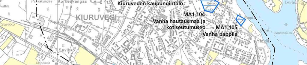 Taajaman osayleiskaavaan tehtiin muutos Mäntyniemen alueella v.