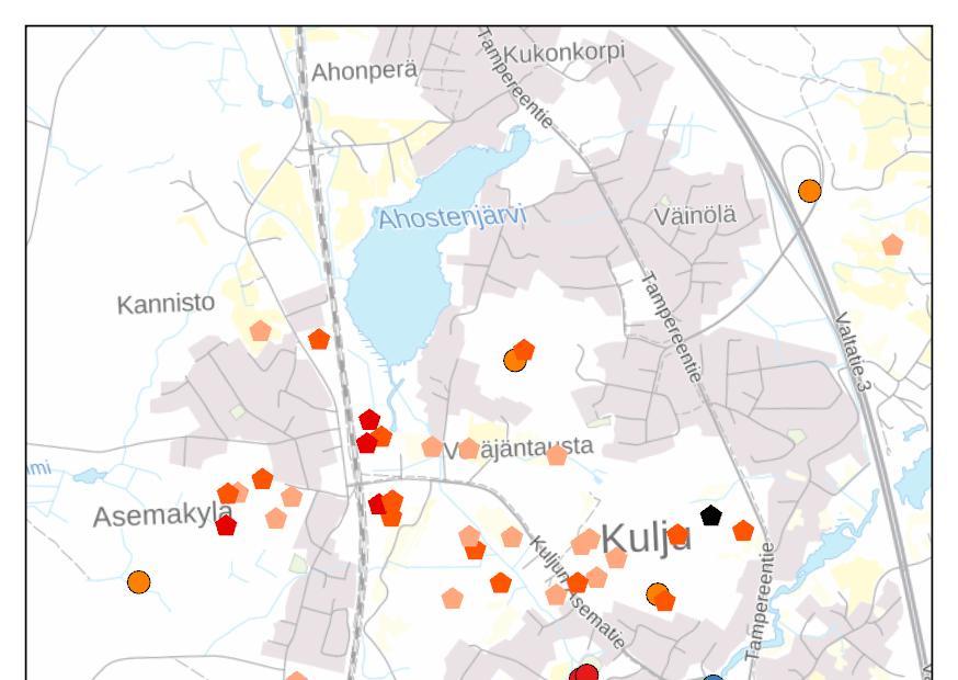 Kulju Kuljun Asematie on